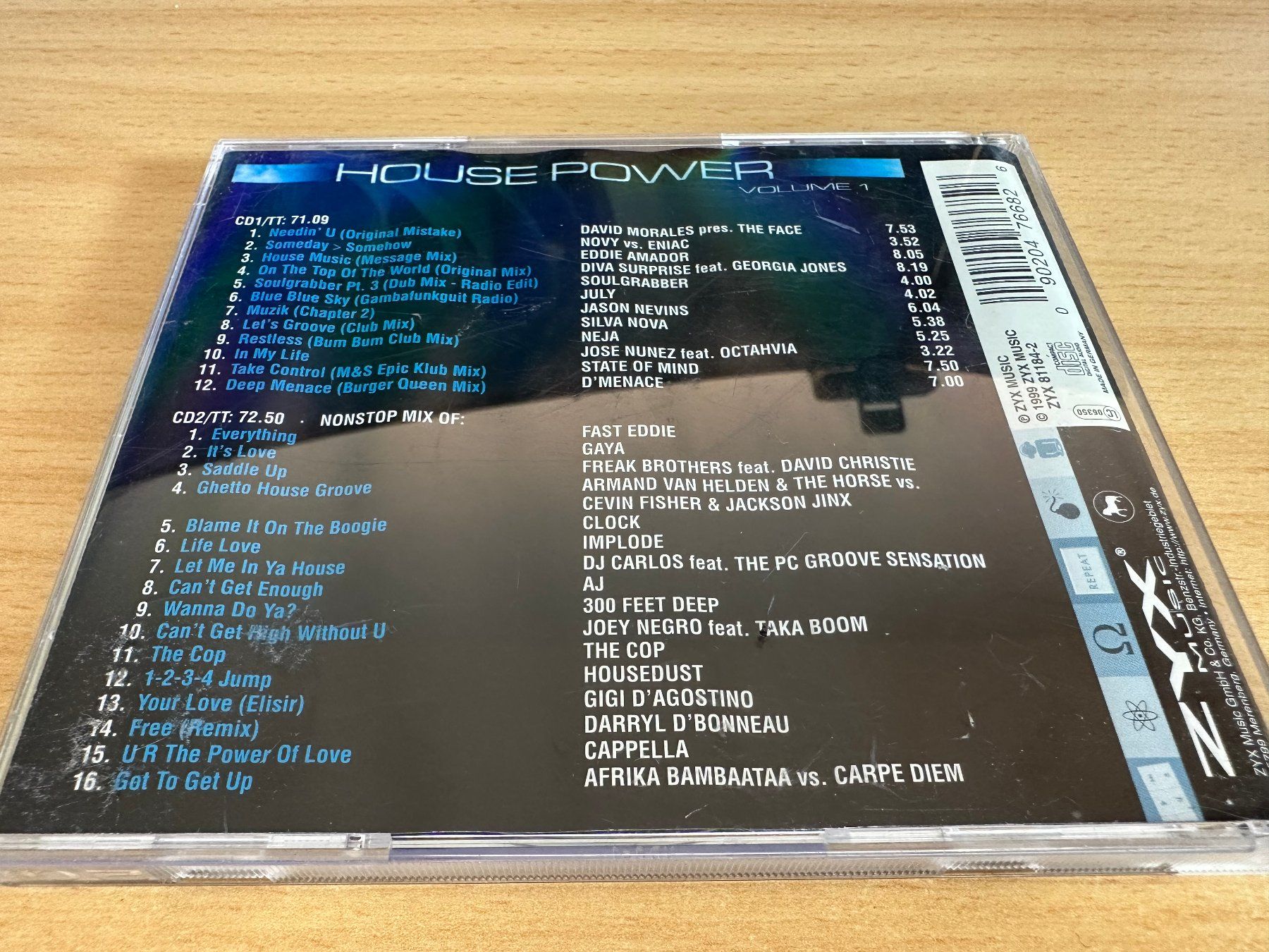 CD: Various – House Power Volume 1 - 2 CD – Usato da Rikon im Tösstal venduto da Alpenmutz 1