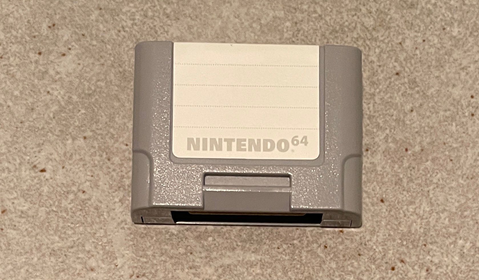 Nintendo Console: Nintendo 64 / N64 Controller Pak Memorycard Original – Usato da Hinwil venduto da weu_yll6 1
