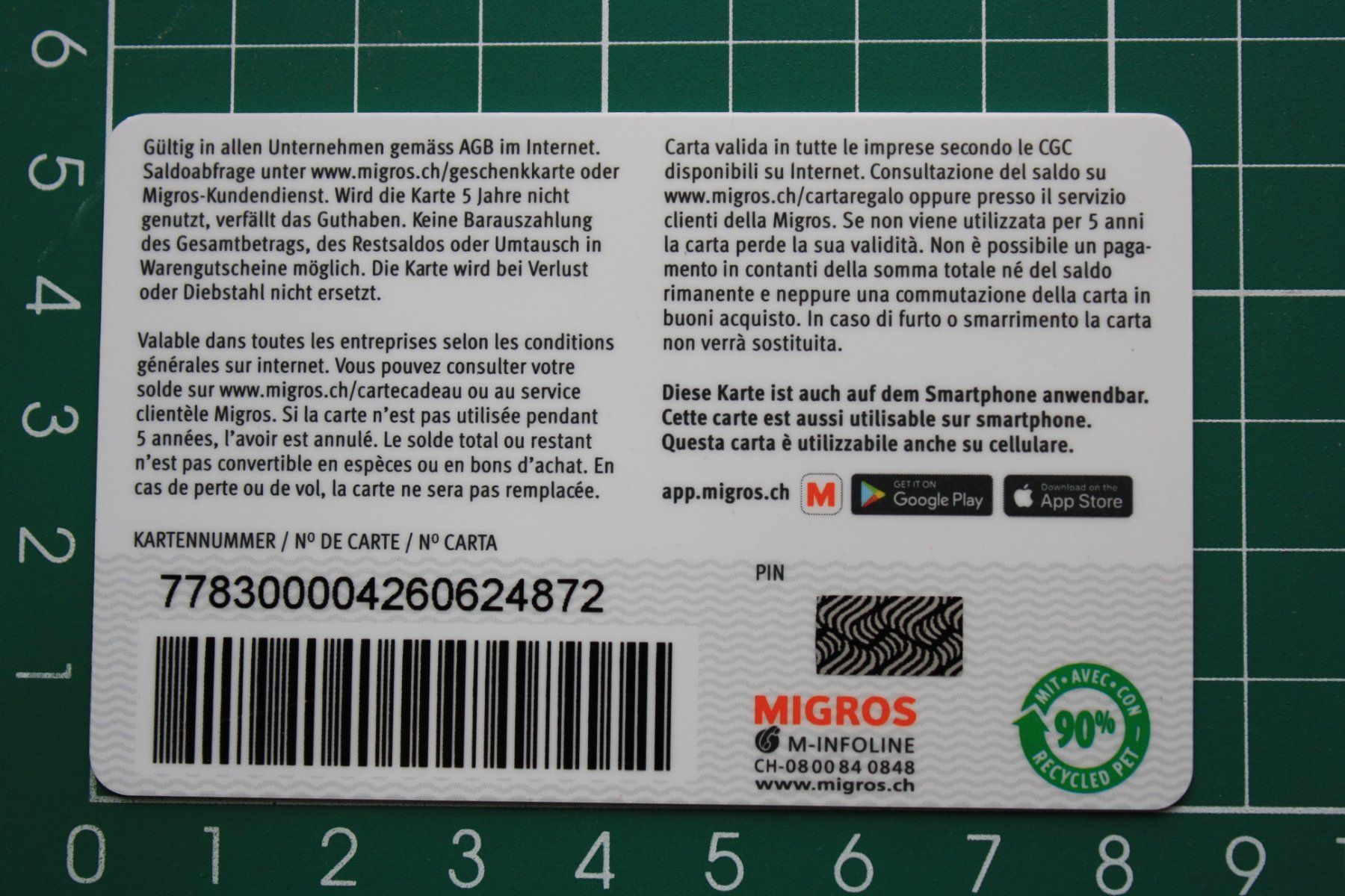 Cartoline: geschenkkarte – Usato da Laupen BE venduto da Gufi57 1