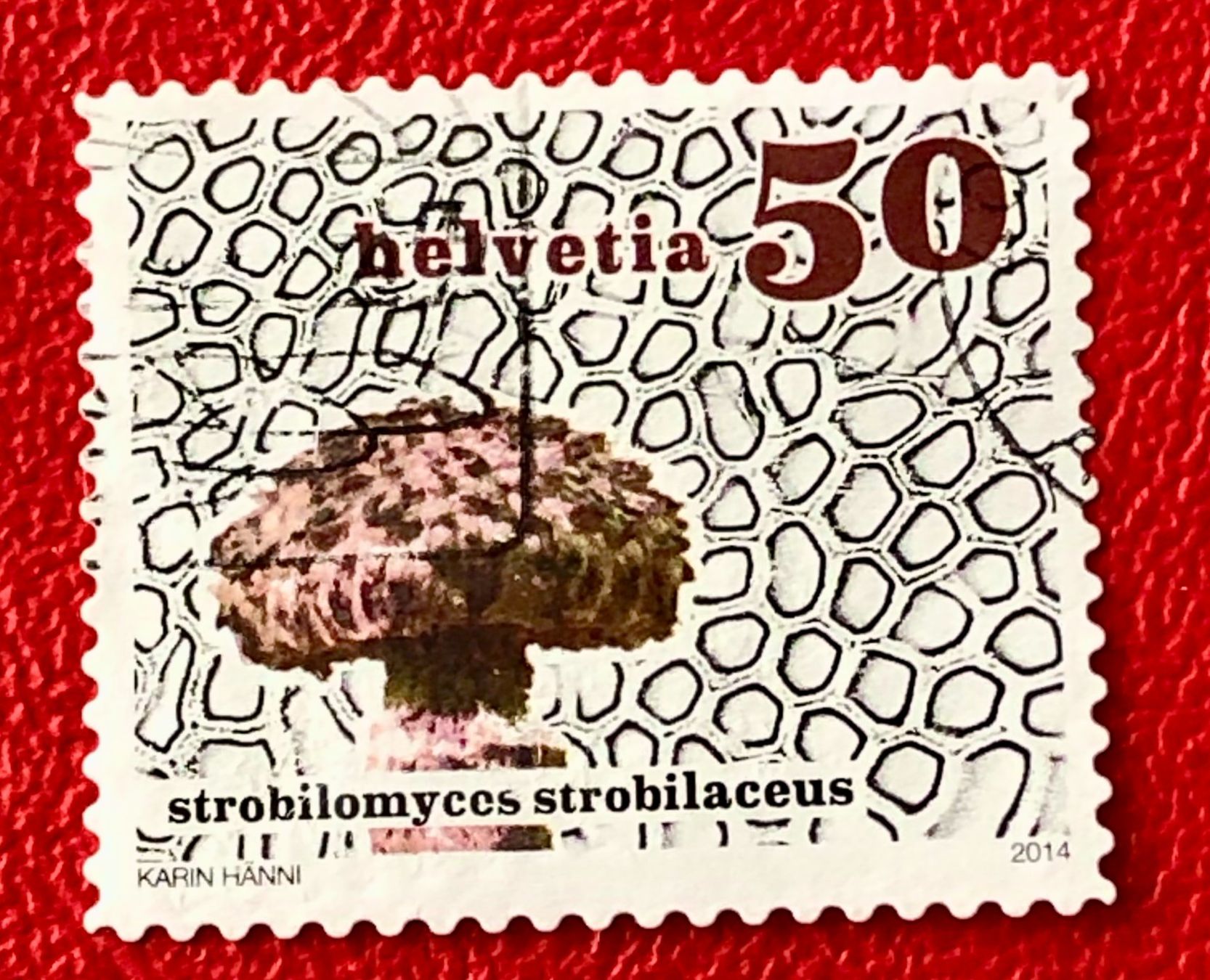 Tutti i francobolli: Nr.1506 Dauermarken Pilze GESTEMPELT 2014  – Usato da Aarau venduto da Billa007