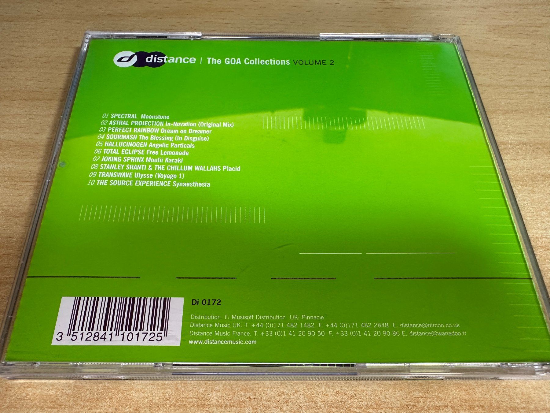 CD: D8 Various – Distance To Goa 2 – Usato da Rikon im Tösstal venduto da Alpenmutz 1