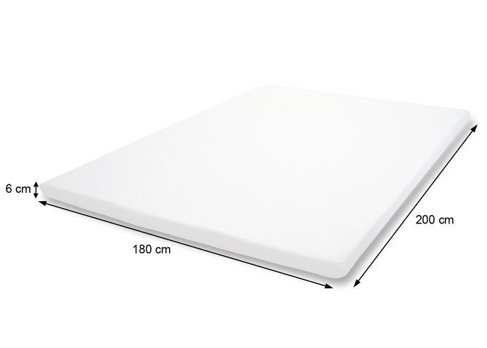 Matelas: 6cm Kaltschaum-Matratzentopper - 180x200cm B-Ware – Neuf (Voir description) à Bottighofen par swisshandel24