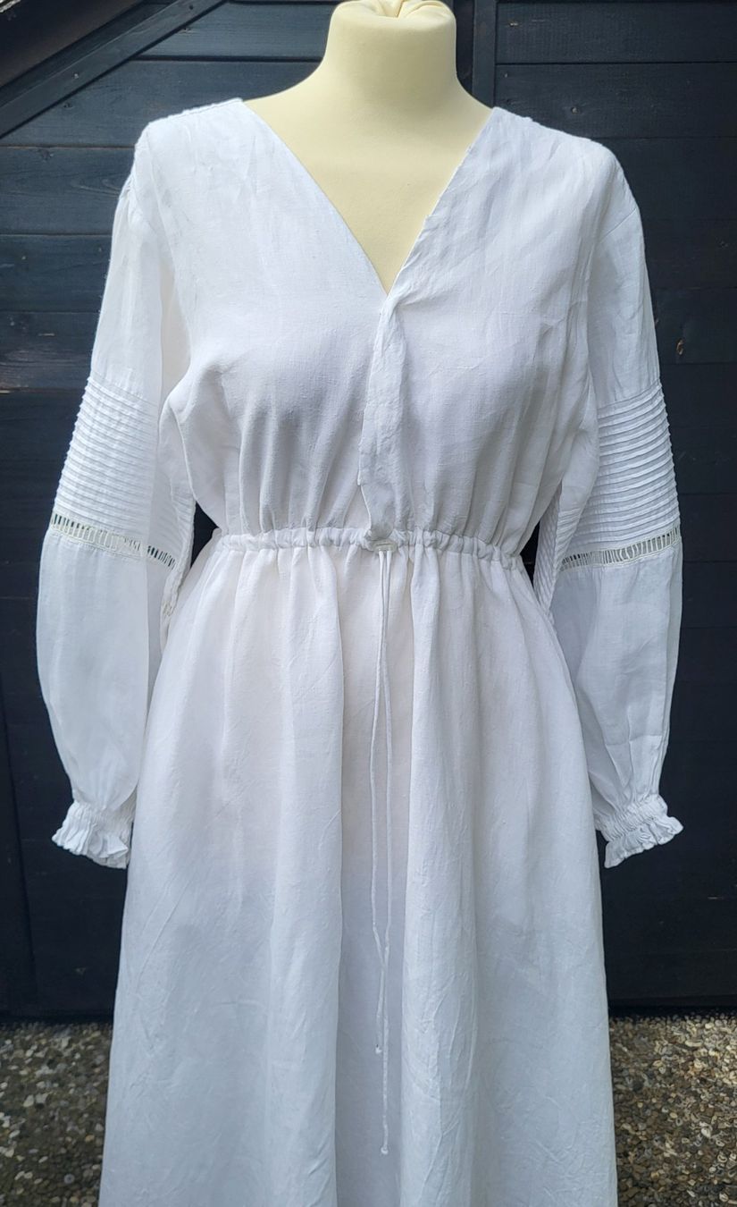 Vestiti: Robe blanche en coton – Nuovo (secondo la descrizione) da Fribourg venduto da VictoriaShop7 2