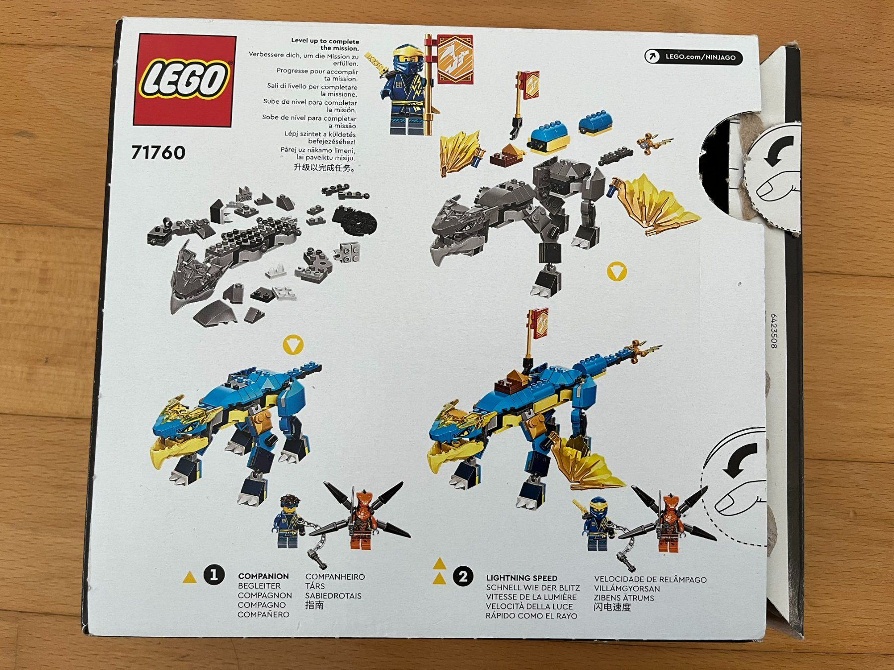 Lego Kit di costruzioni: Lego 71760  - Jays Donnerdrache EVO – Usato da Muttenz venduto da Juvenile33 9