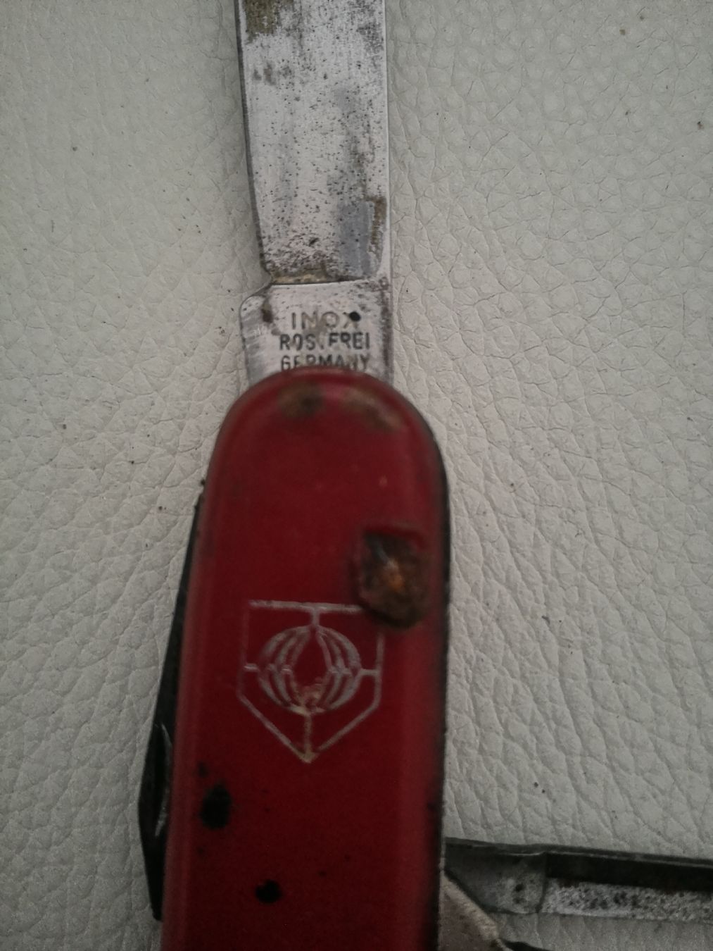 Taschenmesser: INOX Rotes Taschenmesser, rostfrei, Germany – Gebraucht aus Belp von mar_76s8 2