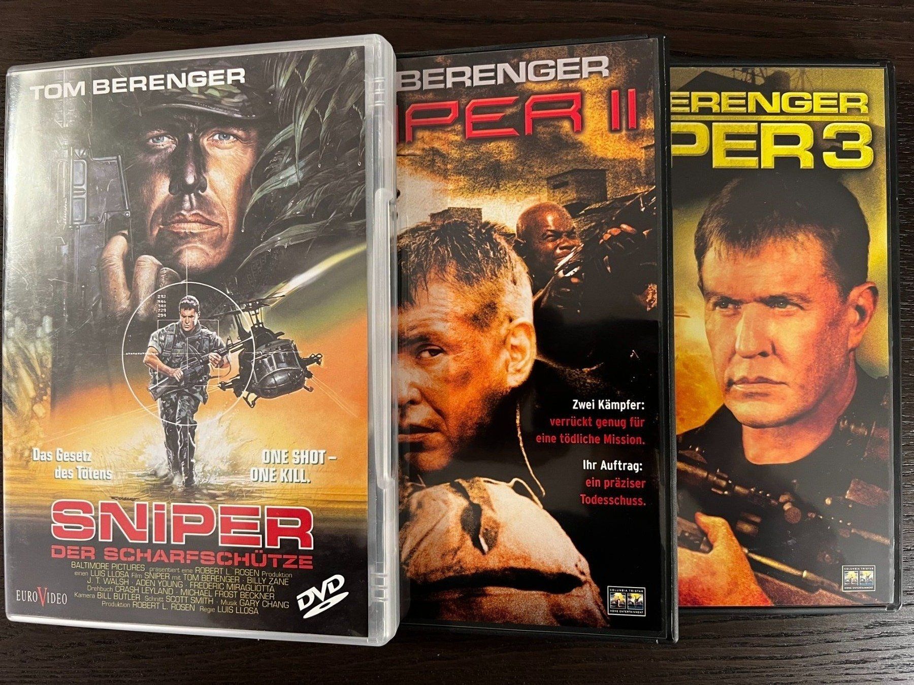 Tutti i DVDs: Sniper - Teil 1 bis 3 – Usato da Zürich venduto da FilmFreunde