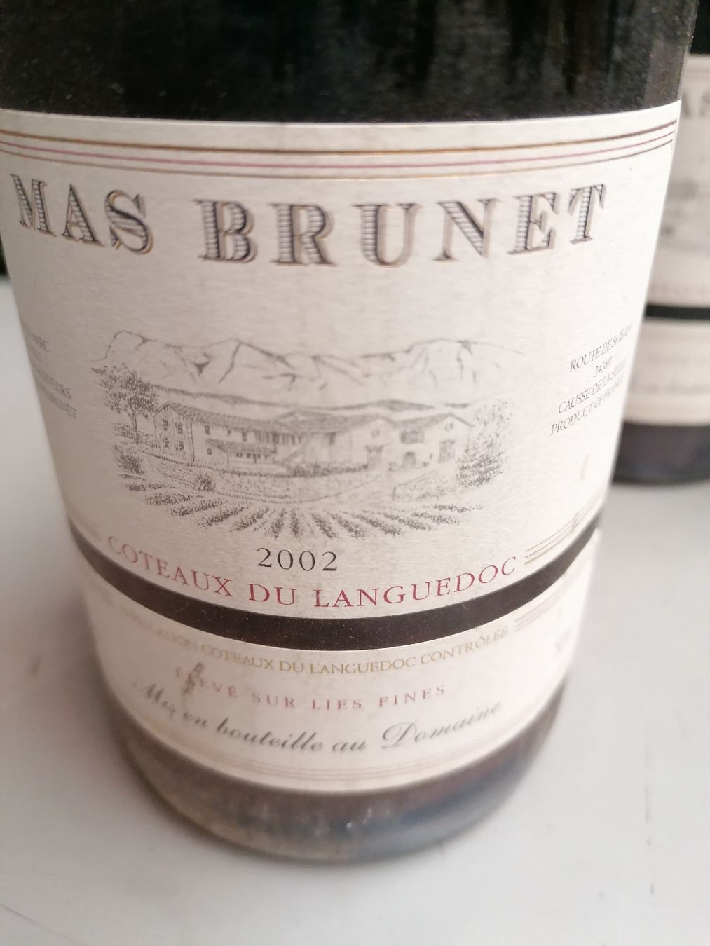 Vino: 3 BOUTEILLES MAS BRUNET 2002 – Nuovo (secondo la descrizione) da Genève venduto da Leboucheoreilles 4