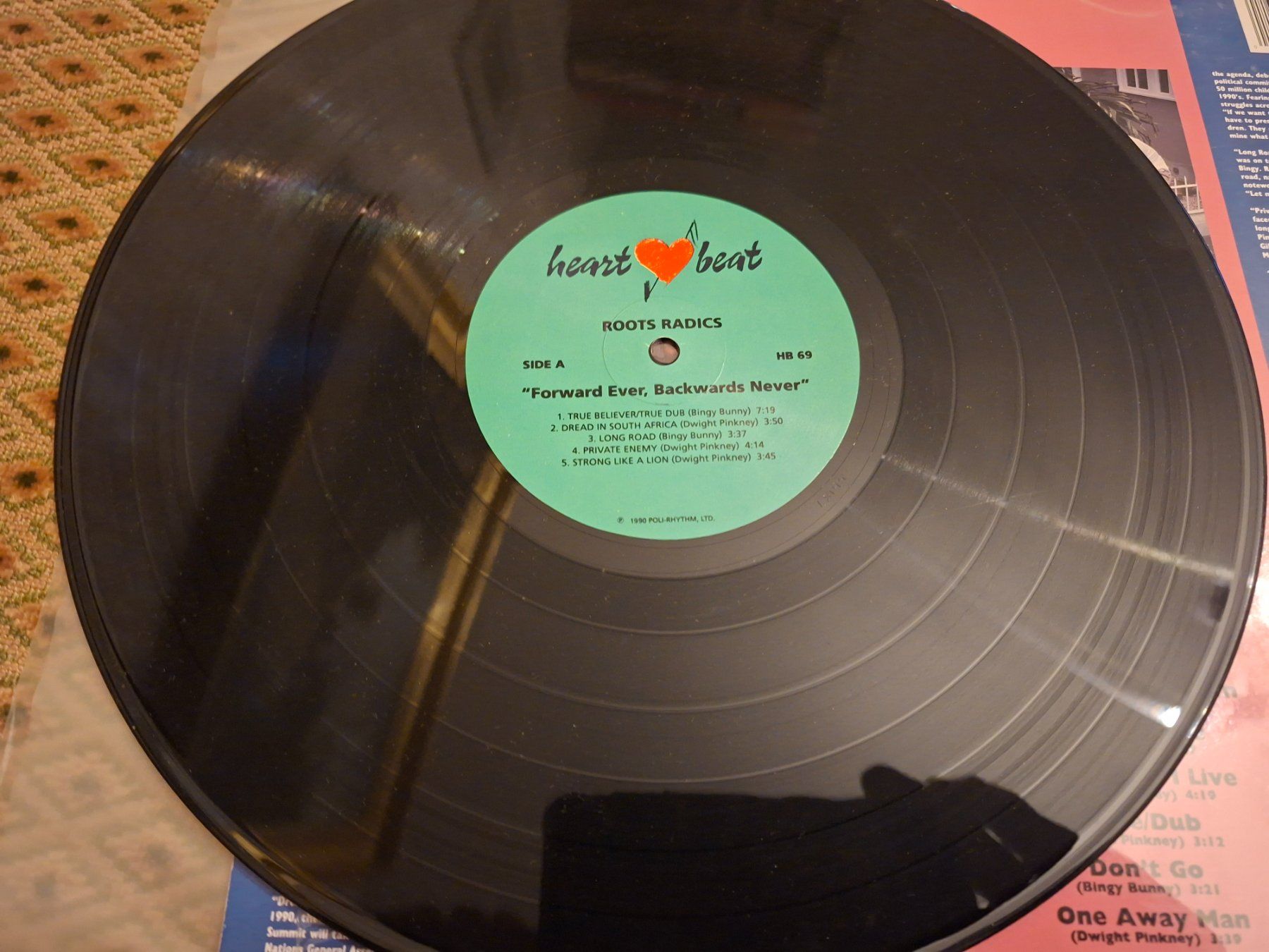 Schallplatten: Reggae LP - Roots Radics - Forward Ever, Back Backwards Neve – Gebraucht aus Bernex von Wannabehasbeen01 3