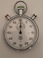 Tag Heuer Stopwatch Stoppuhr Ref. 8037 OVP NOS siehe Fotos