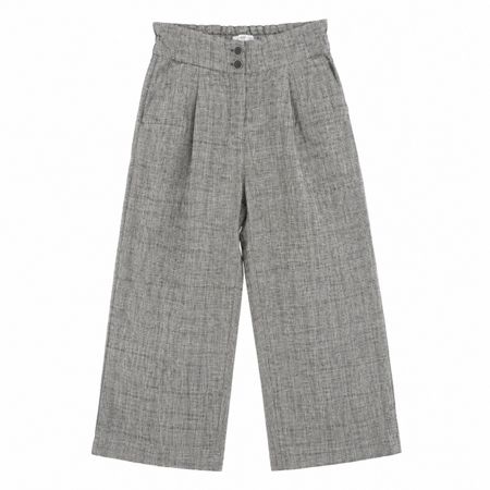 Culotte Palazzo Hose mit feinem Karomuster