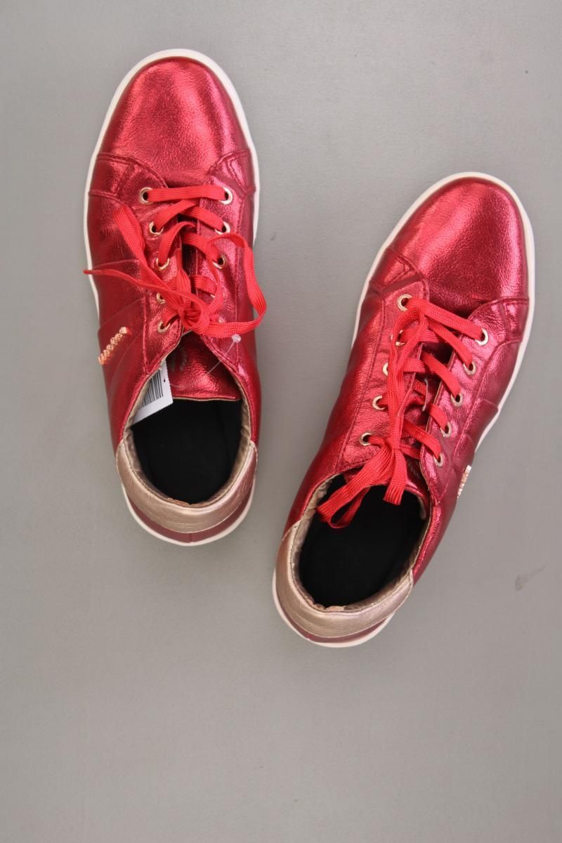 Damenschuhe: Bugatti Sneaker Gr. 38 rot – Gebraucht aus Neustadt an der Waldnaab von SecondLifeFashion 2