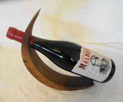 Weinflaschenhalter aus Holz