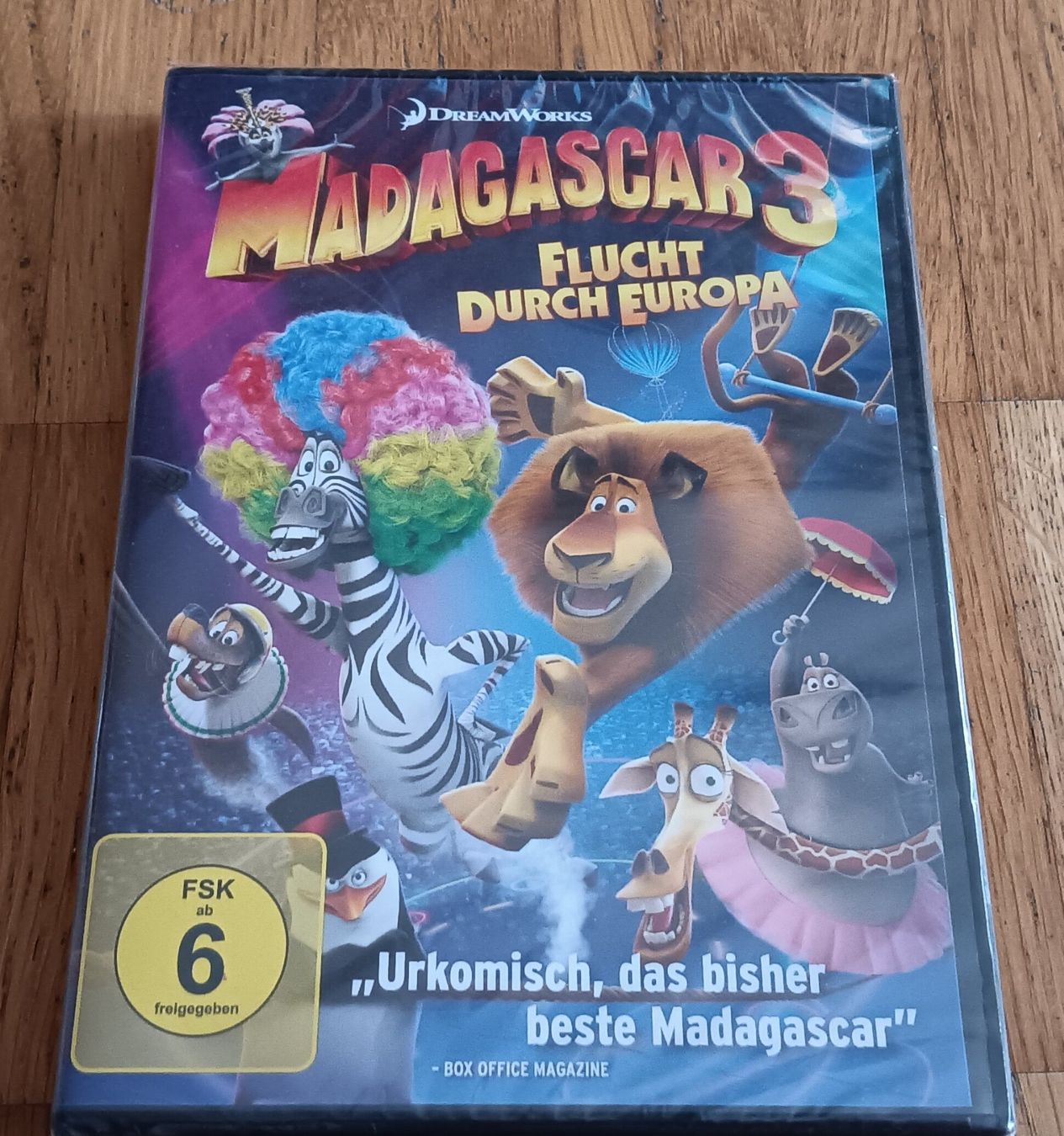 Alle DVDs: Madagascar 3, Flucht durch Europa – Neu und originalverpackt aus Dietikon von Rabia
