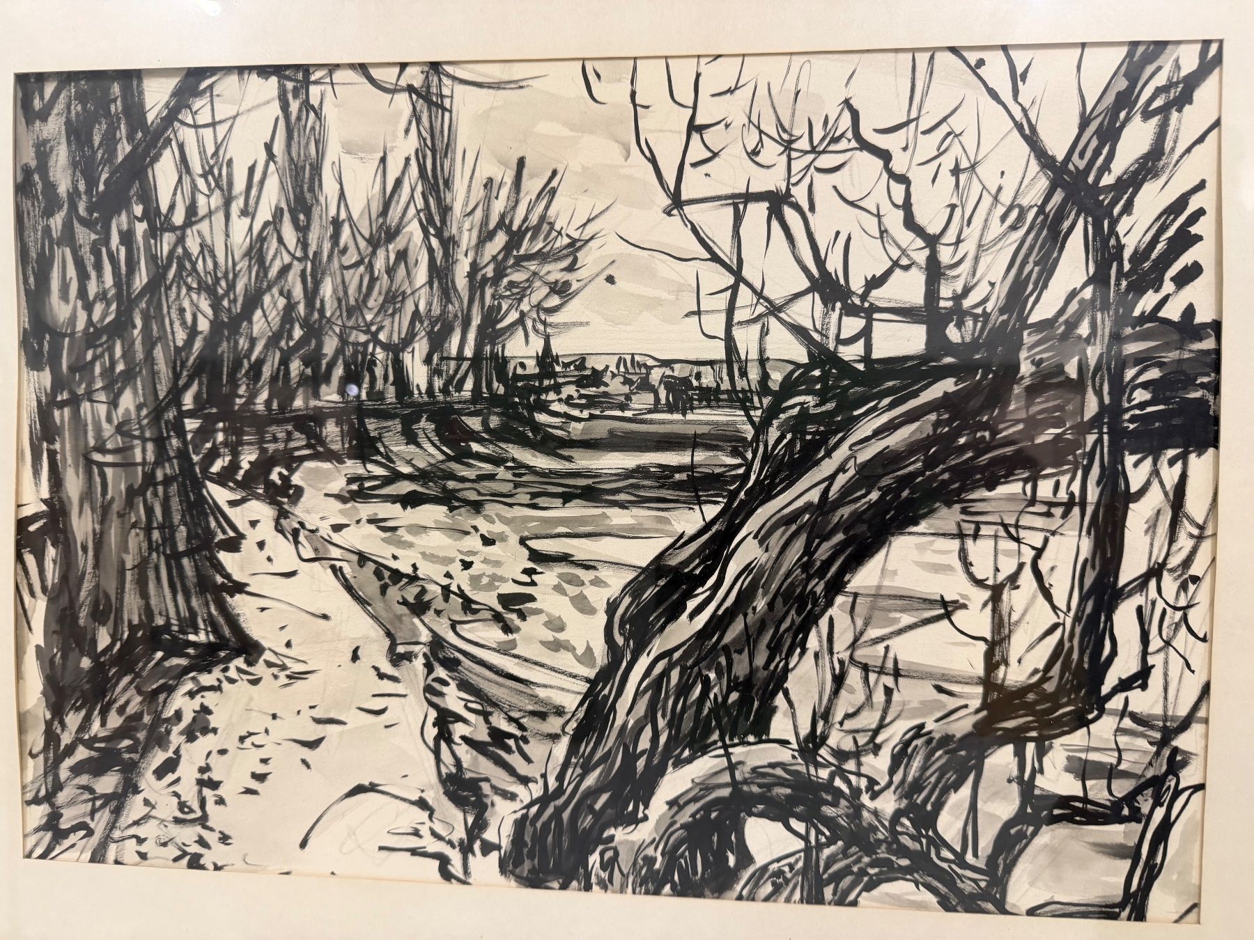Dipinti: PAUL GROLIMUND Tintenskizze – Usato da Basel venduto da PAUL_ART 3