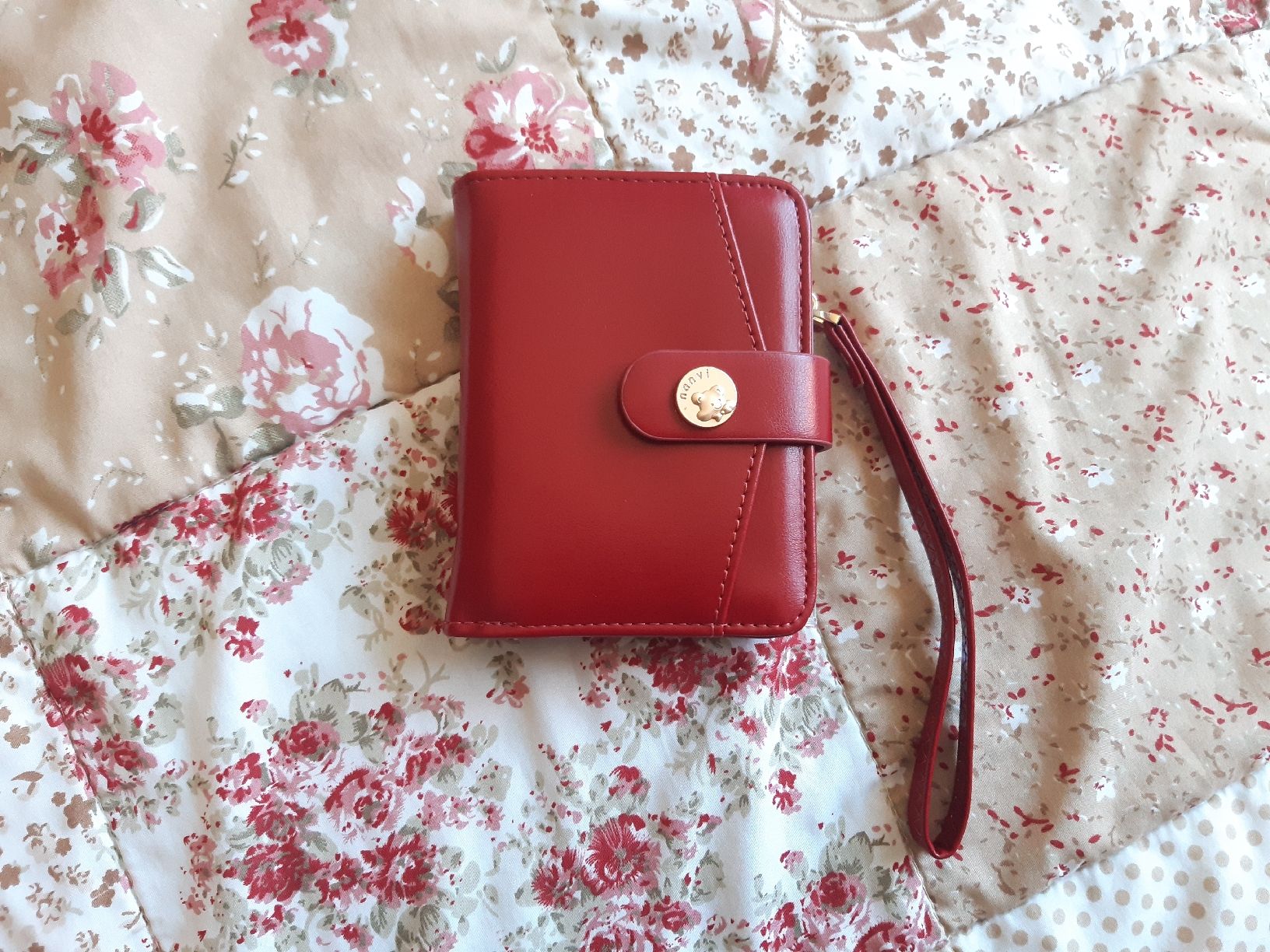Brieftaschen: Mini 5-Ring Planner Rot – Neu (gemäss Beschreibung) aus Winterthur von Je.