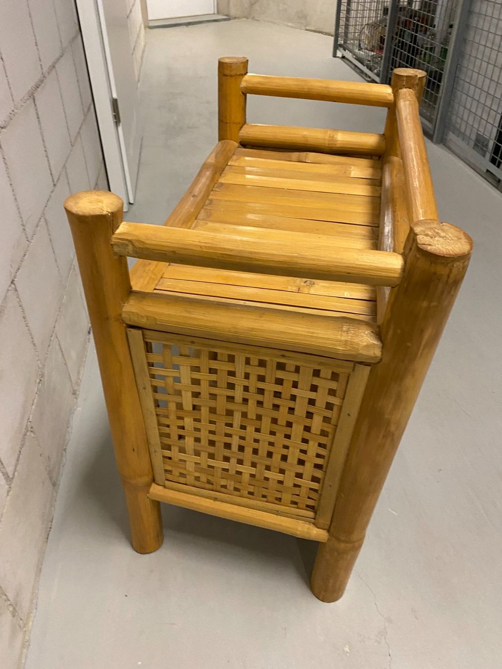 Rattan Möbel Bankli 65 x 38 x 66 cm (Gebraucht) in Niederrohrdorf für ...