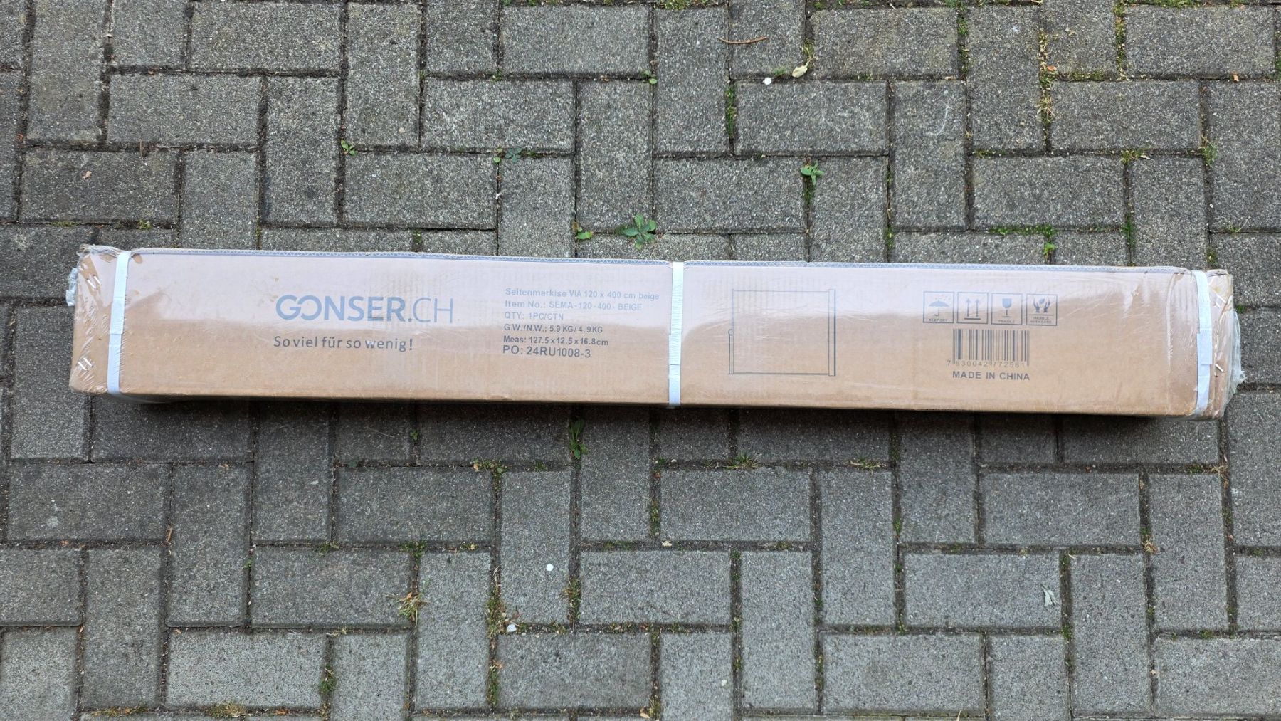 Paraventi: Sichtschutz in Beige – Nuovo e nell'imballaggio originale da Liestal venduto da Lordthebruce 2