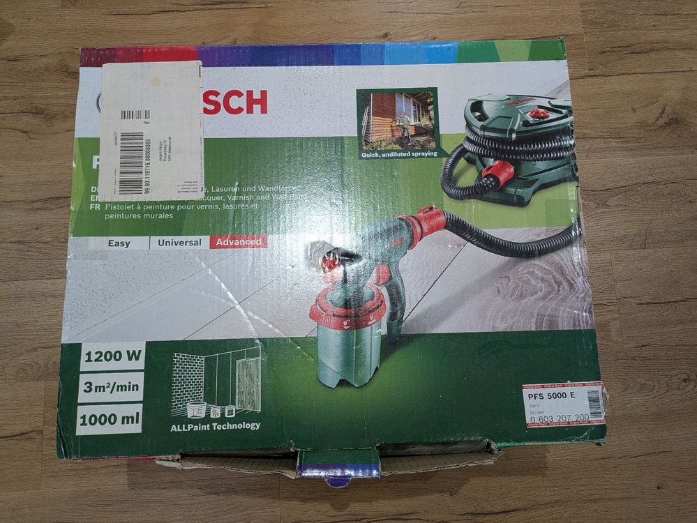 Bosch PFS 5000 E Farbsprühsystem - gebraucht (Gebraucht) in Niederuzwil ...