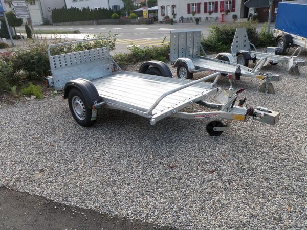 Cresci Anhänger: Cresci PT7/950 mit Rampe 950kg – Neu (gemäss Beschreibung) aus Gunzgen von HofmannAnhaenger