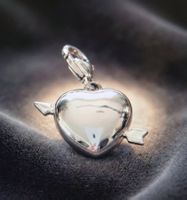Charm "Herz" Silber 925 (rhodiniert) - Neu