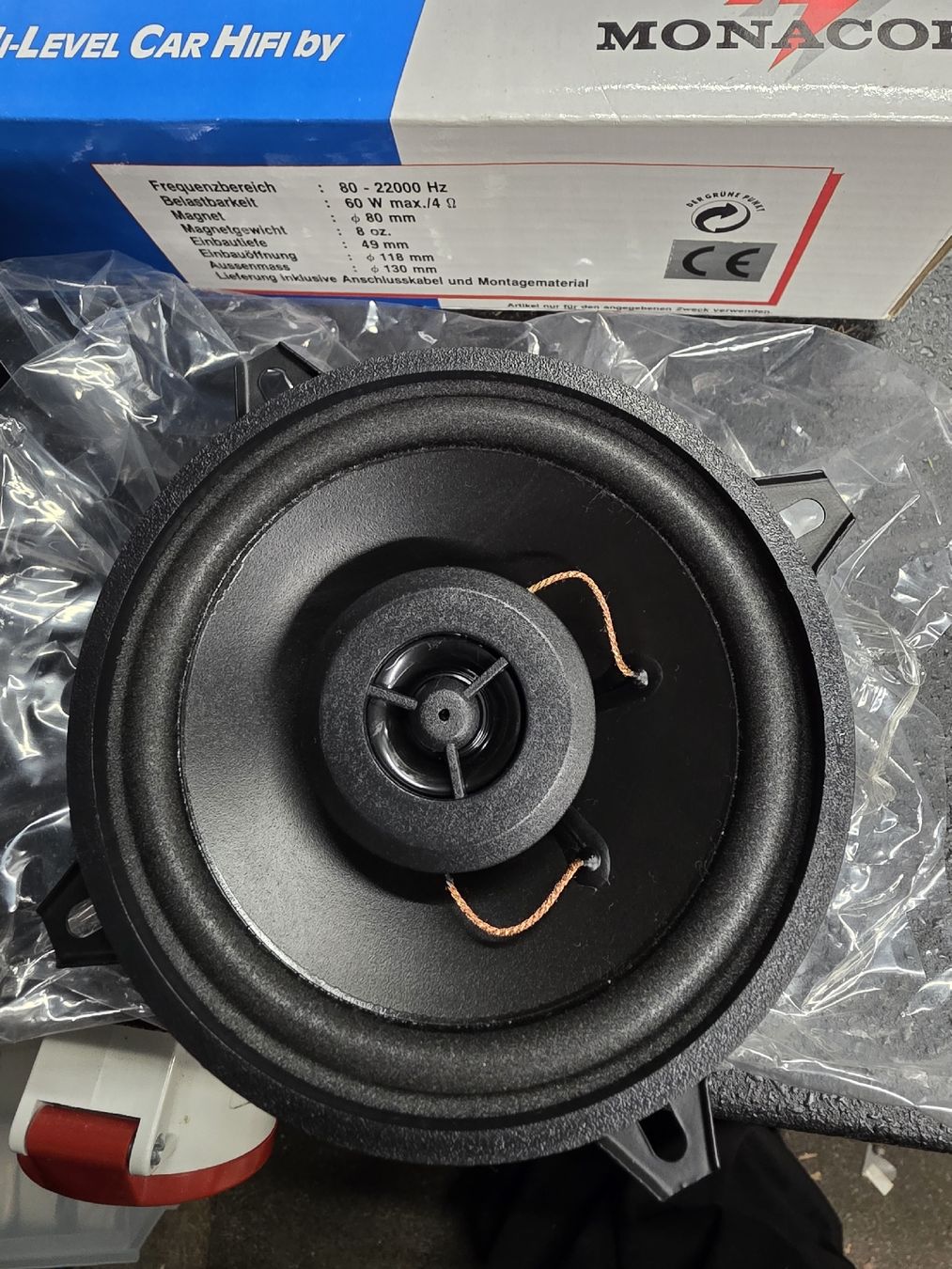 Monacor Lautsprecher: Monacor Auto-Einbaulautsprecher CRB-130 PP   – Neu (gemäss Beschreibung) aus Fehraltorf von H.P1950 1