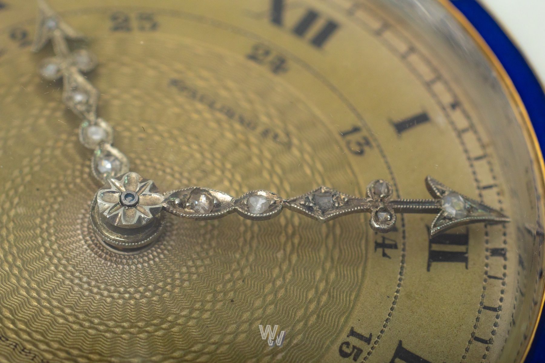Pendules & Horloges murales: Spaulding & Co Silver, Gold & Enamel Travel Clock, c.1910-15 – D'occasion à Bern par watch.and.write.bern 8