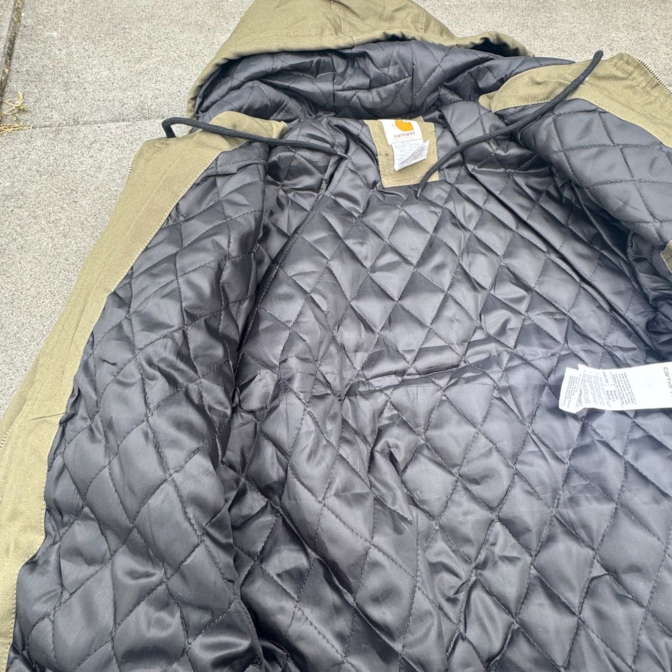 Carhartt Giacche: Carhartt Union Labor reworked vintage-style jacket – Usato da St. Gallen venduto da sourced_limited 6