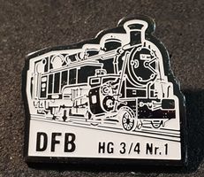 GG542 - Pin Lokomotive DFB FG 3/4 Nr. 1 Dampfbahn Furka