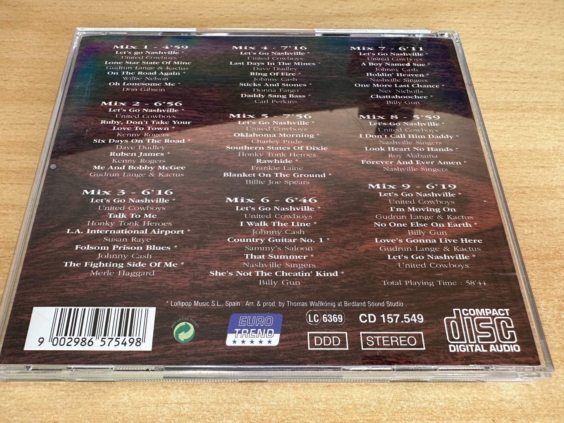 CD: N8 Various – Country Hitmix – Usato da Rikon im Tösstal venduto da Alpenmutz 1