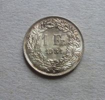 ++ 1.- Franken 1931, gute Erhaltung