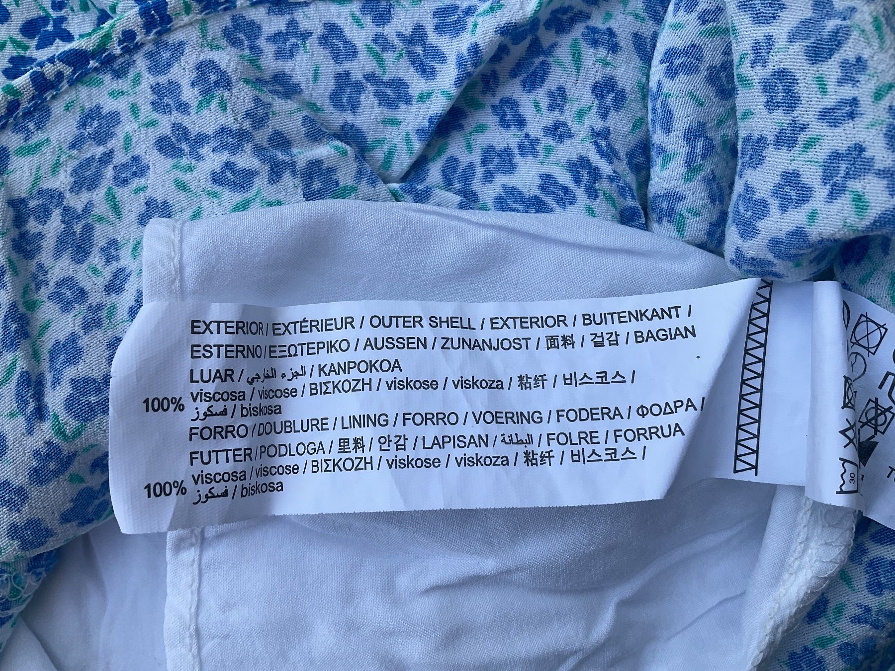 Kleider & Röcke: Pull&Bear Minirock XS, blau-weiss – Neu (gemäss Beschreibung) aus Winterthur von aionila 3