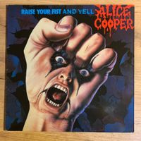 ALICE COOPER - RAISE YOUR FIST...OG EU 1987...VG+/VG+