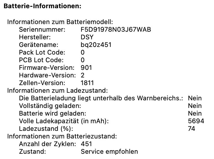 Apple Notebook: MacBook Pro 15 Zoll (2019) – Usato da Amriswil venduto da Calvin_1969 2