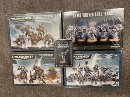 WARHAMMER 40K Space Marines Space Wolves Combo Set *RAR*