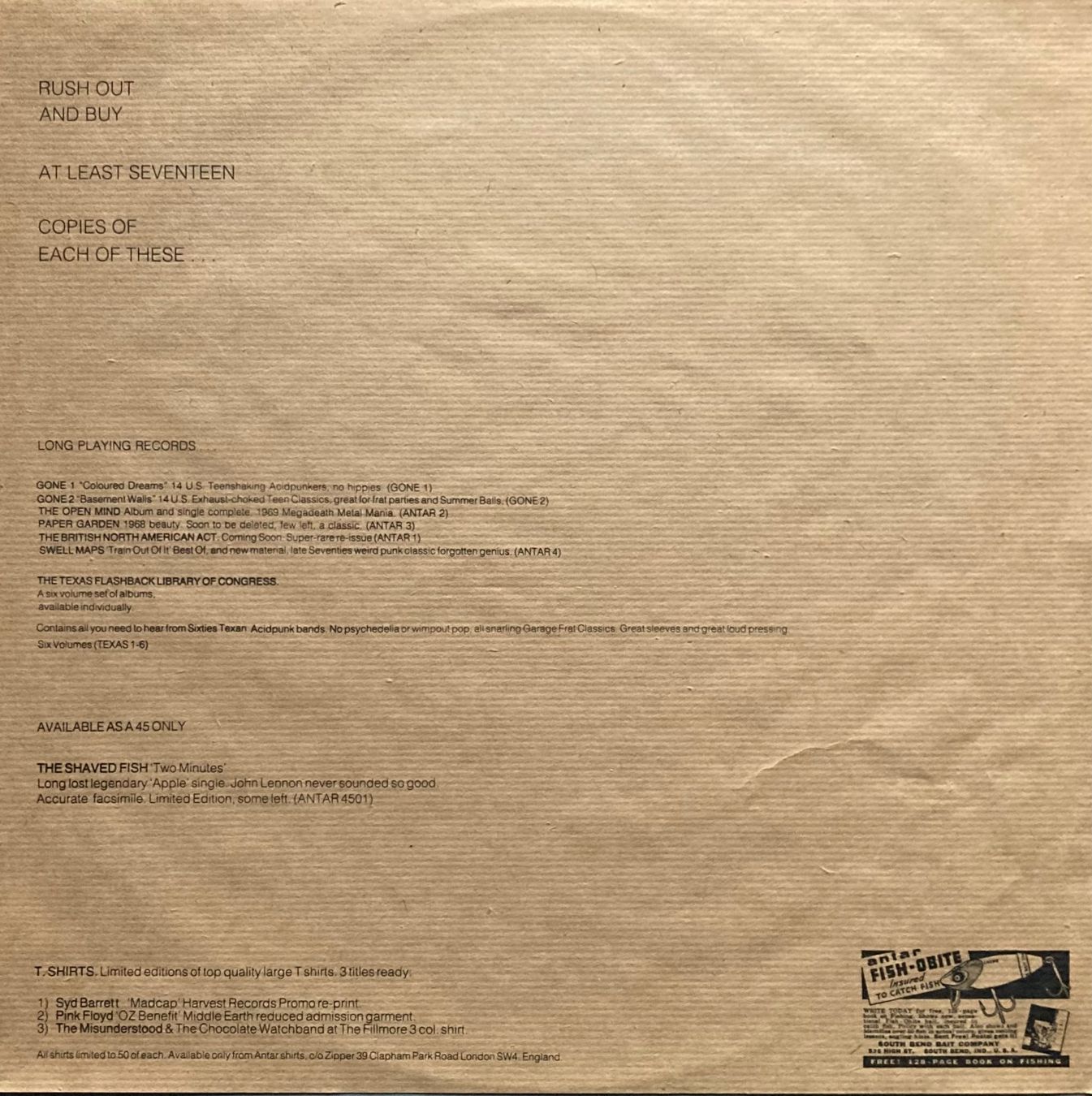 Vinyles: DIVERS ARTISTES - TEXAS FLASHBACKS VOLUME 5 – D'occasion à Poliez-Pittet par Newtown-Records 2
