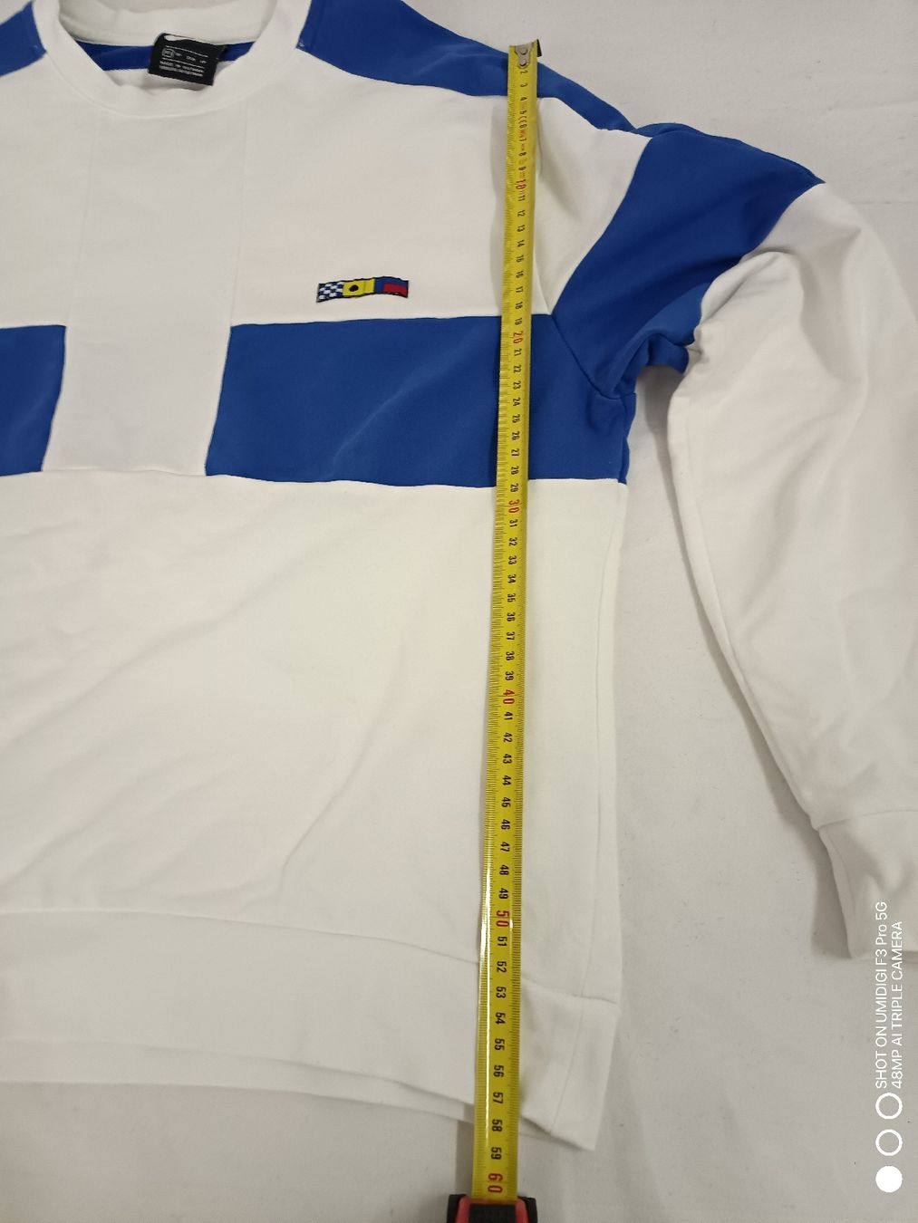 Nike Maglioni & Felpe: Nike Pullover Archiv Reissue 1987 Weiss Blau Grösse XS – Usato da Aarwangen venduto da to-hirschi 6