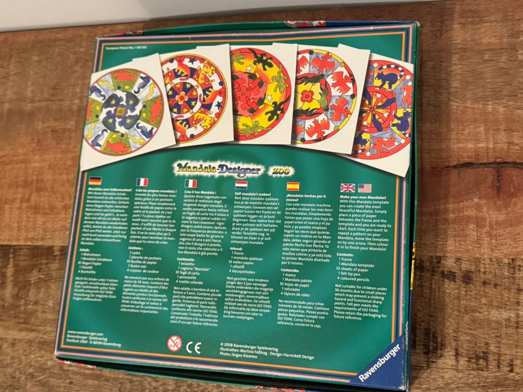 Sciablone: Ravensburger Mandala Designer Zoo, – Nuovo (secondo la descrizione) da Uhwiesen venduto da mic_kd6g 7
