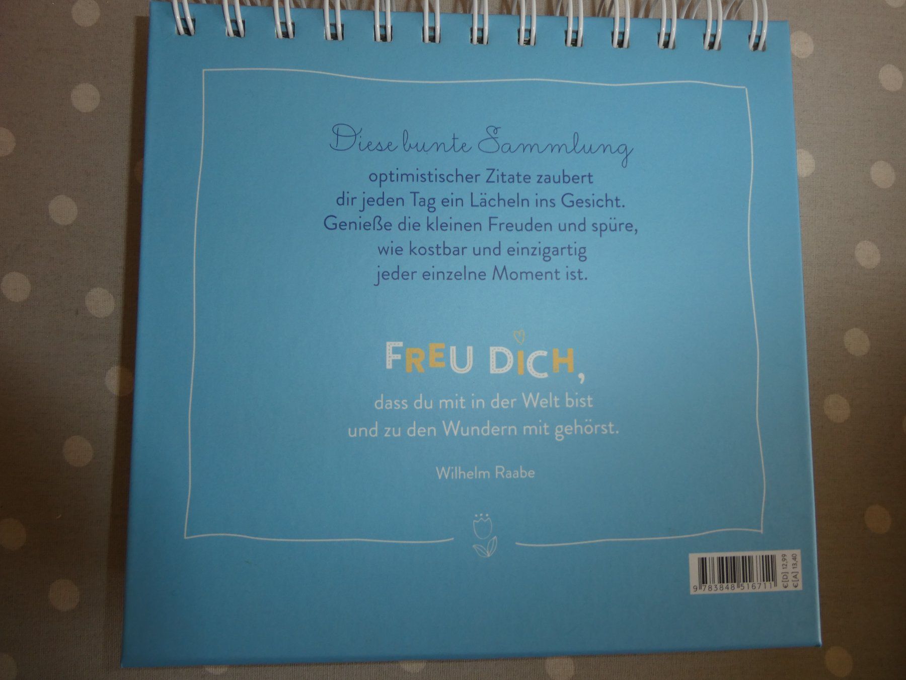 Calendari: Tischkalender "Lebensfreude" mit Sprüchen – Nuovo (secondo la descrizione) da Mels venduto da KOSL 4