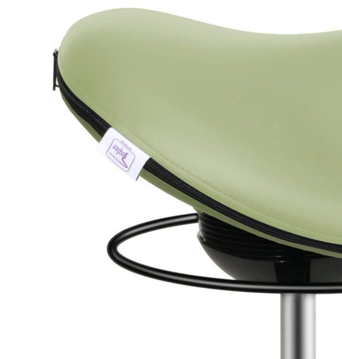Sgabelli: Comfort-Sattelhocker HELLGRÜN mit Swing-Mechanismus – Nuovo e nell'imballaggio originale da Schaffhausen venduto da Praxis-Nova 6