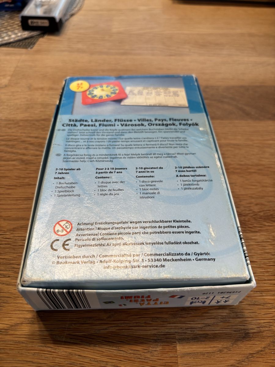 Giochi: Städte Länder Flüsse Reisespiel – Usato da Gebenstorf venduto da pas_9p6b 1