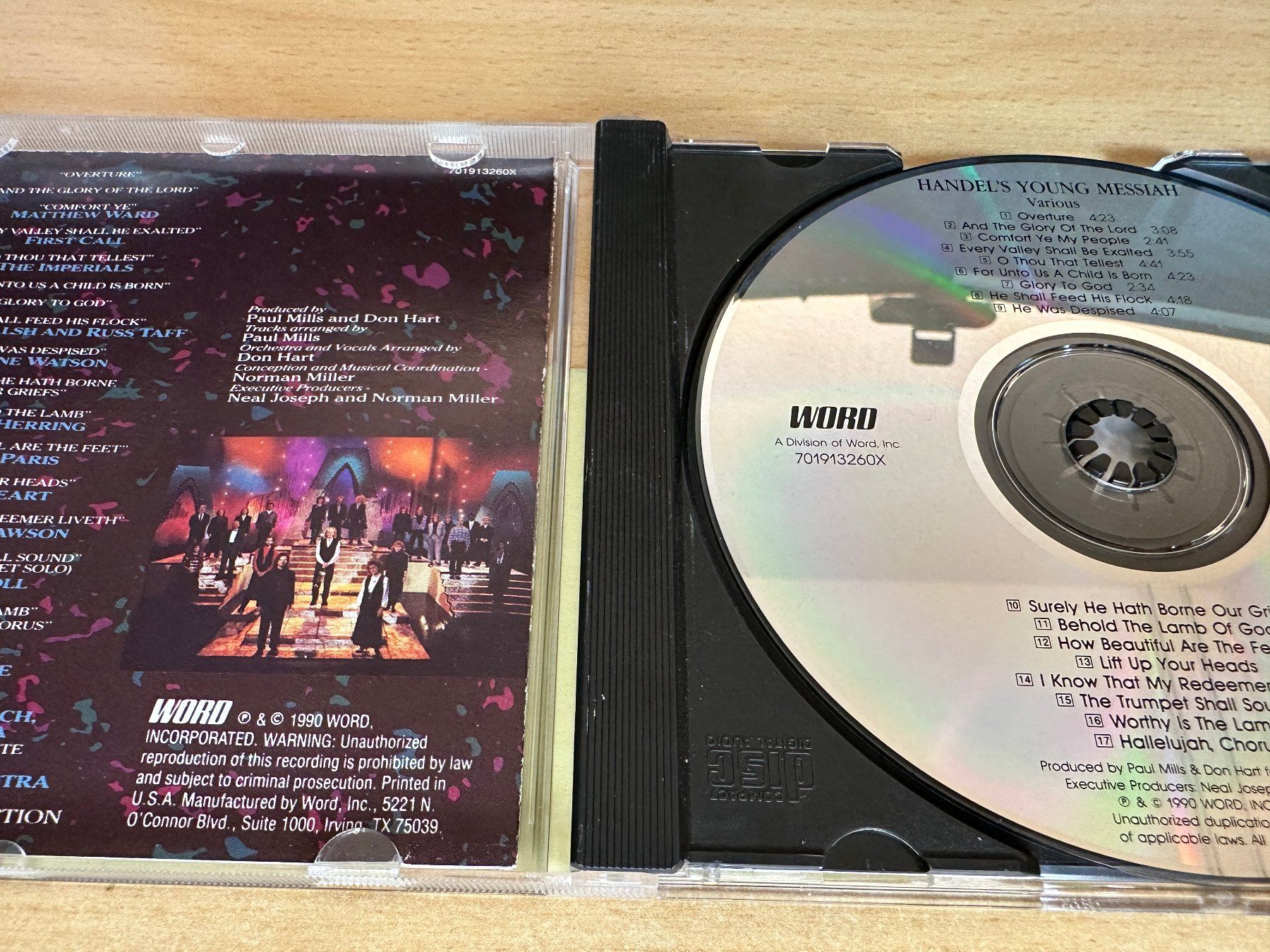 CDs: D4 Various – Handel's Young Messiah – Gebraucht aus Rikon im Tösstal von Alpenmutz 2