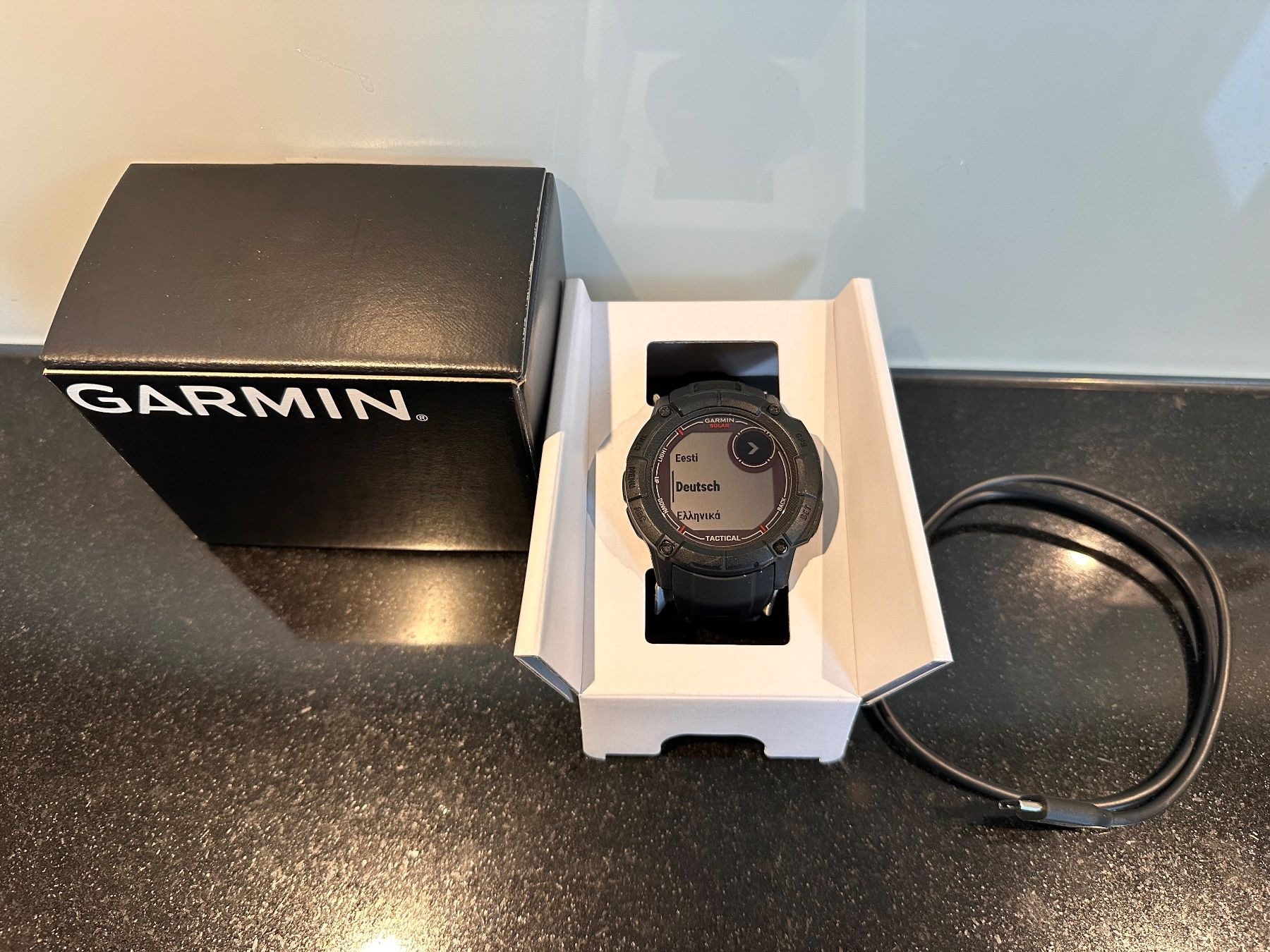 Garmin Smartwatch: Instinct 2X Solar Tactical 50mm mit LED Lampe ab 1.- – Usato da Winterthur venduto da reshoppi
