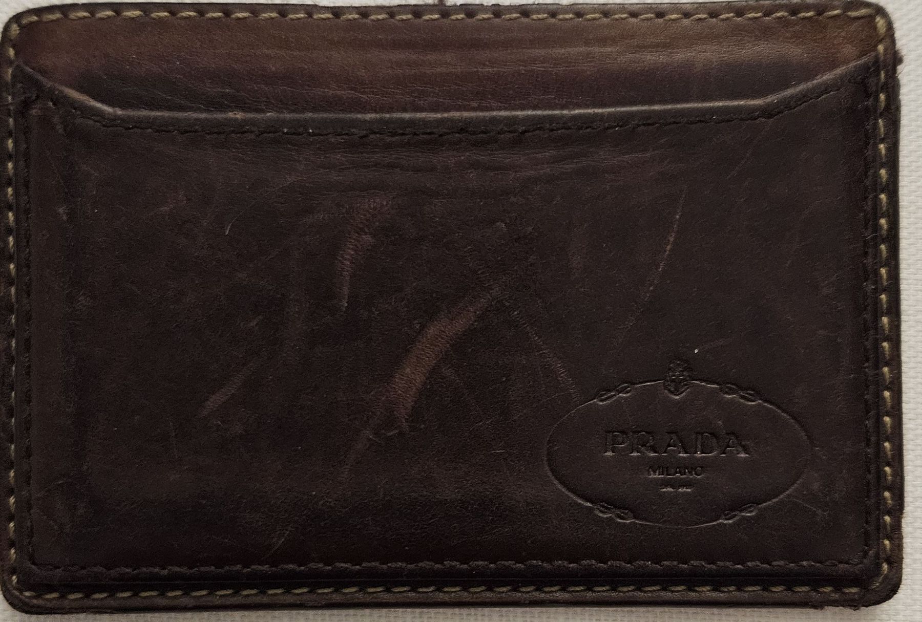 Prada Sonstige Kleidung & Accessoires: Prada Kartenhalter aus Leder – Gebraucht aus Rotkreuz von Bibi2405 3