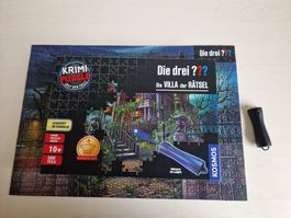 Puzzle: Die drei Fragezeichen Kids - Die Villa der Rätsel