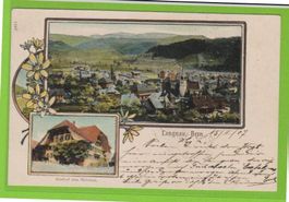 Langnau Bern, alte Ansichtskarte 1907
