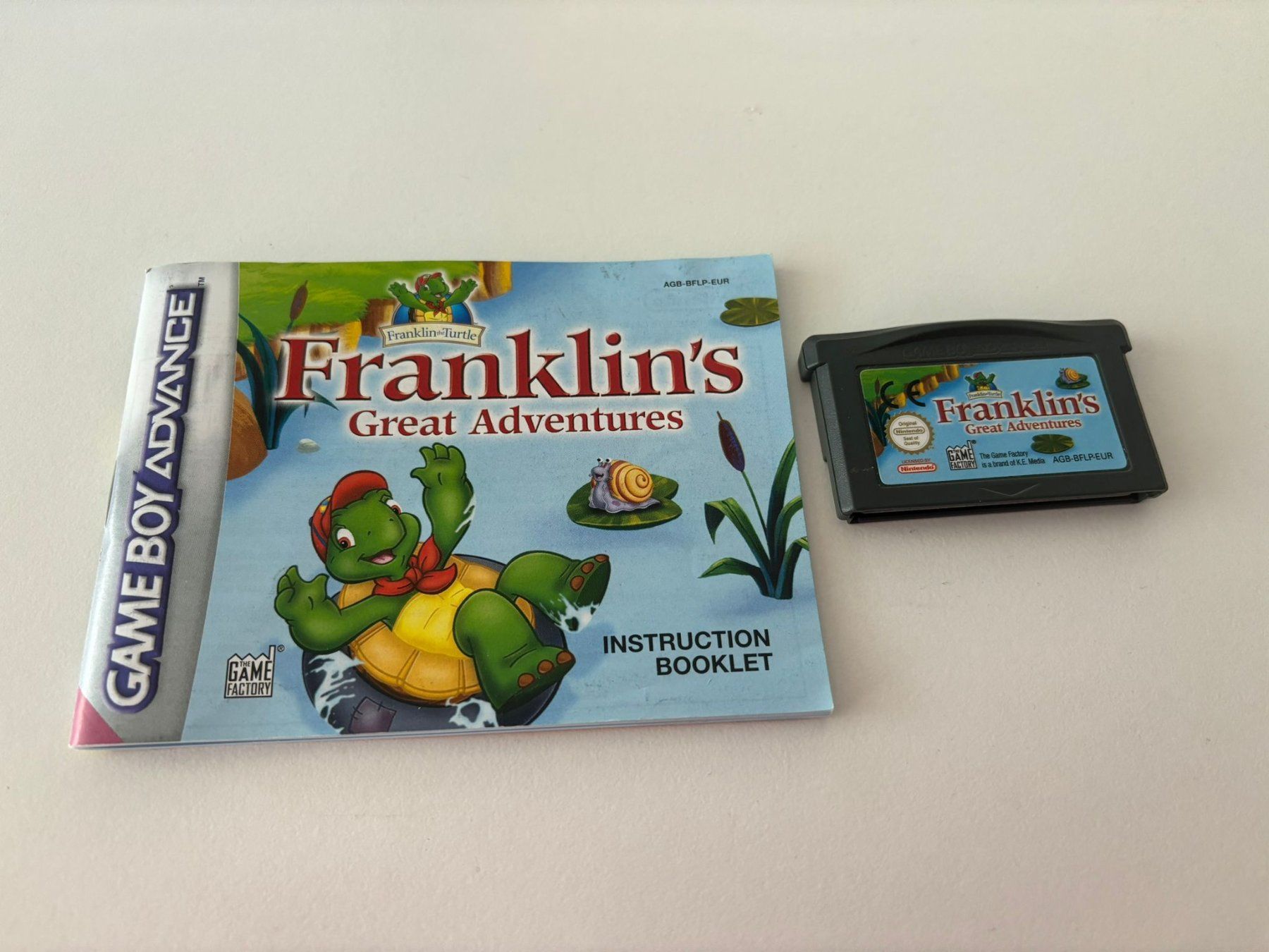 Spiele: Franklin's Great Adventures (Gameboy Advance) – Gebraucht aus Herisau von Seyashop1