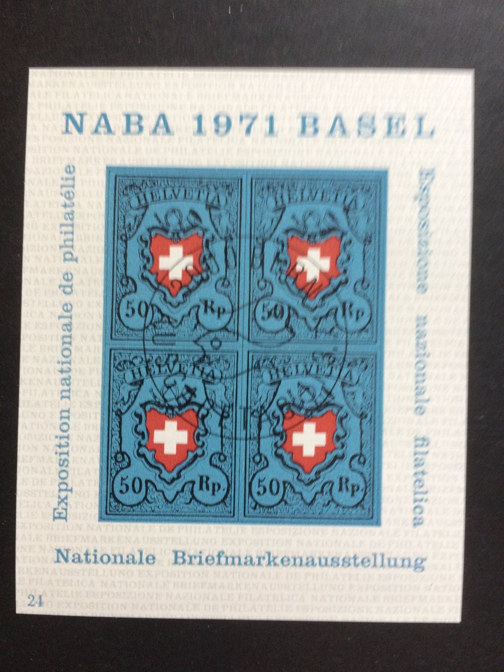 Tutti i francobolli: Blocks- und Sonderblocks – Nuovo (secondo la descrizione) da Kilchberg ZH venduto da APZ4BWM2