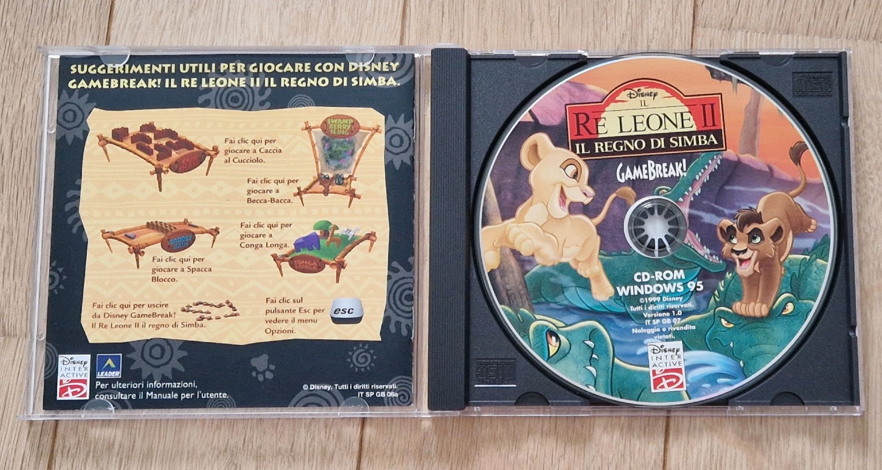 Giochi: Il Re Leone II: Il Regno di Simba - CD-Rom – Usato da Gordola venduto da lul_g86d 2