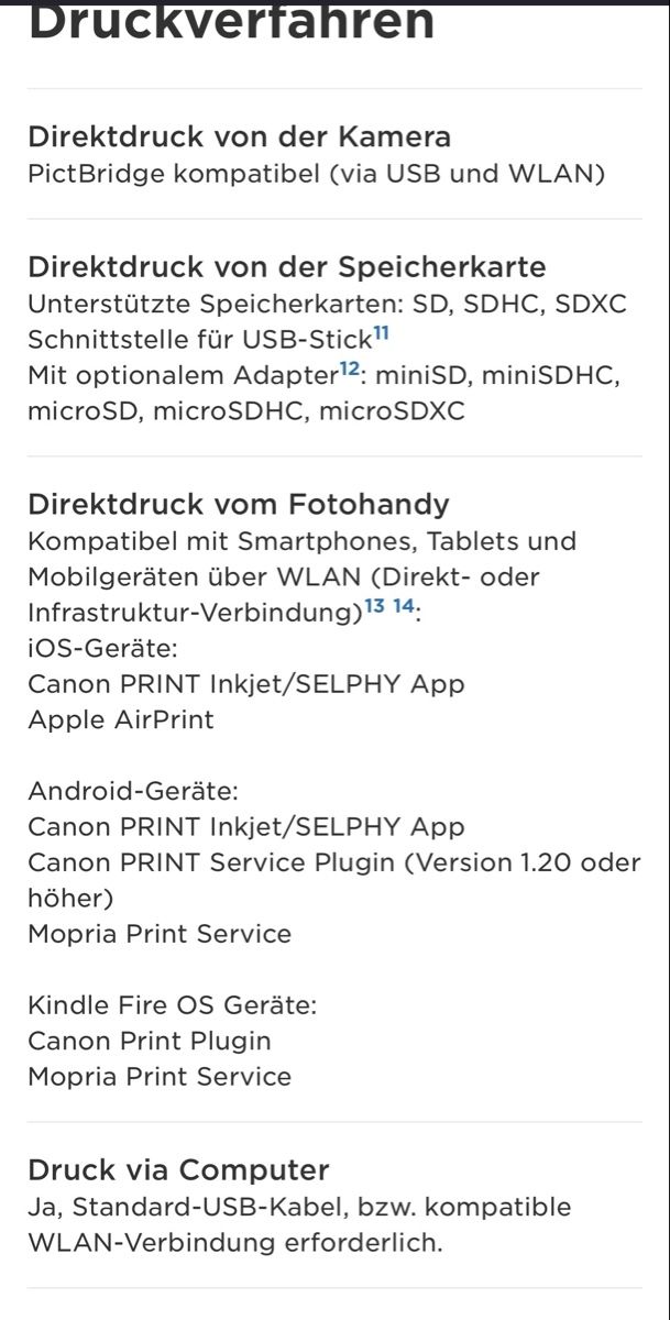 Canon Stampanti: Fotodrucker Canon Selphy CP1300 – Usato da Luzern venduto da overanddonewth 7