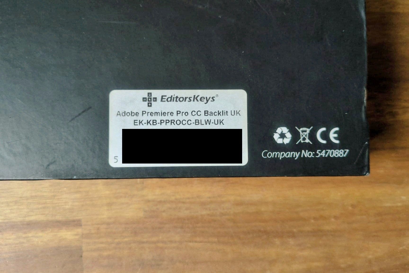 Tastiere: New EditorKeys Premiere Pro CC Backlit UK Keyboard – Nuovo (secondo la descrizione) da Langenthal venduto da YElektra 6